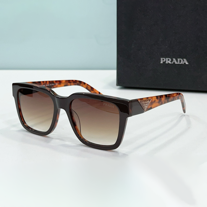 Prada Mirror leg Stereoscopic Sign sunglasses Top quality (Perfect Replica) - Image 3