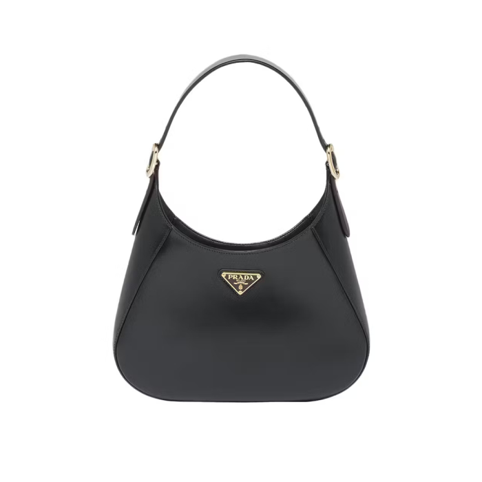 PRADA Calfskin Hobo Bag Shoulder Bag (Perfect Replica) - Image 2