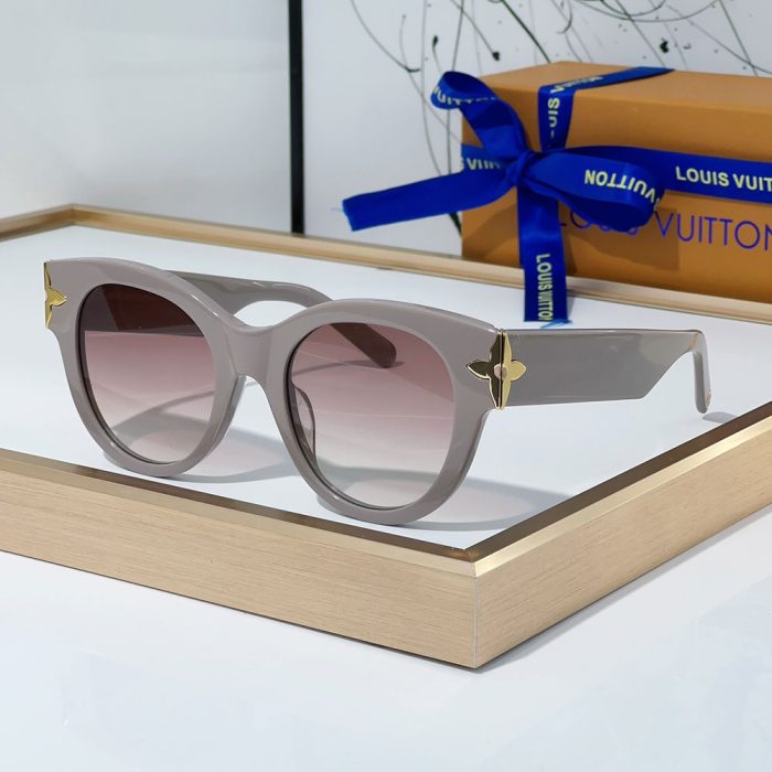 Louis Vuitton LV Clockwise Canvas sunglasses Top quality (Perfect Replica) - Image 4