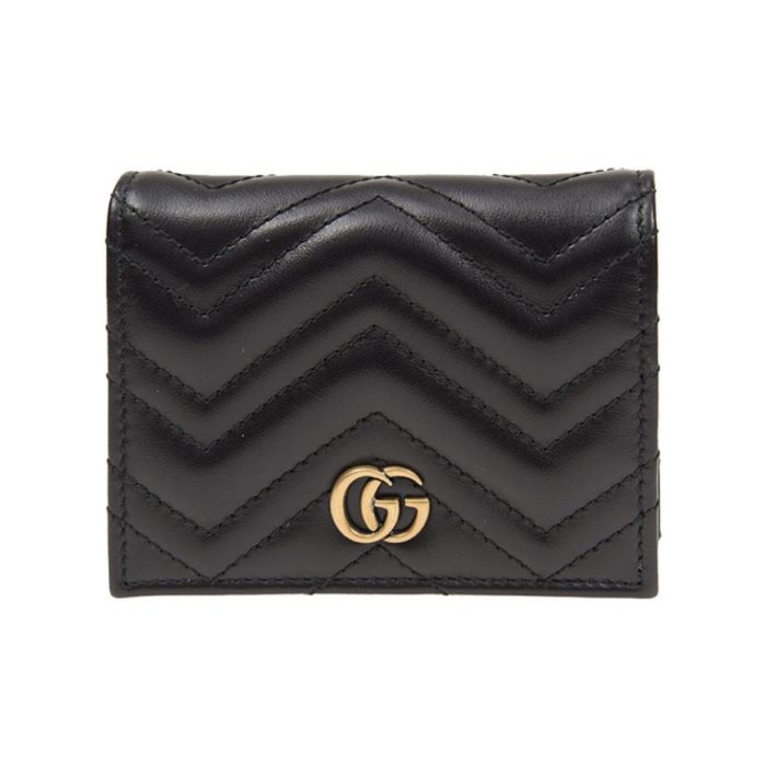 Gucci Unisex GG Marmont Card Case Wallet Double G£¨Perfect Replica£© - Image 2