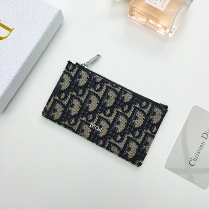 Dior Oblique Card Holder Wallet(Perfect Replica)