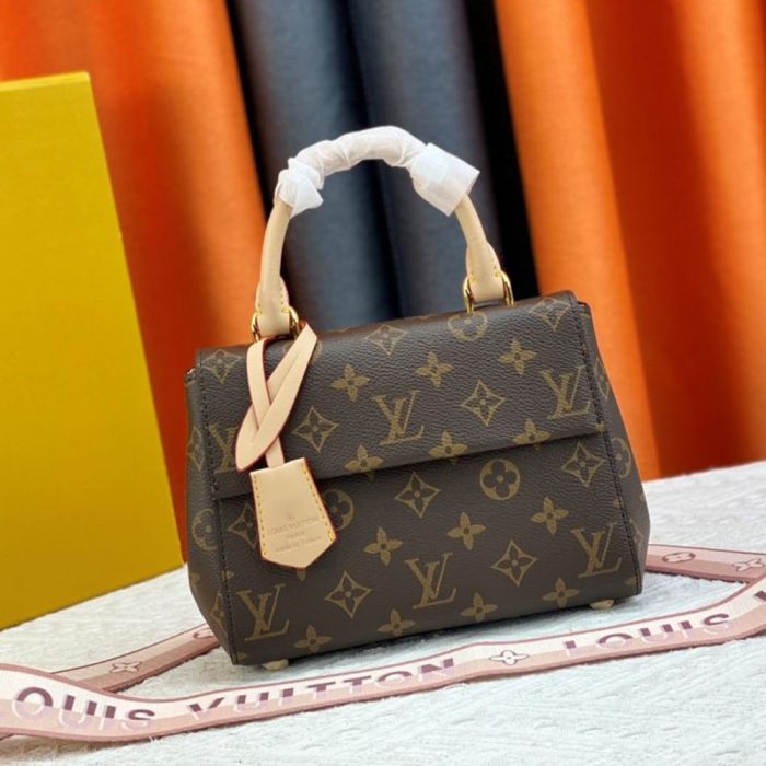 Louis Vuitton LV Cluny Leather Shoulder Crossbody Bag M46055&M46054 (Perfect Replica)