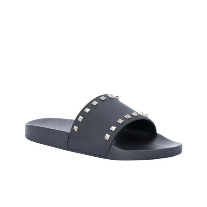 Valentino Rubber Simple And Casual Slide Sandal(Perfect Replica) - Image 2