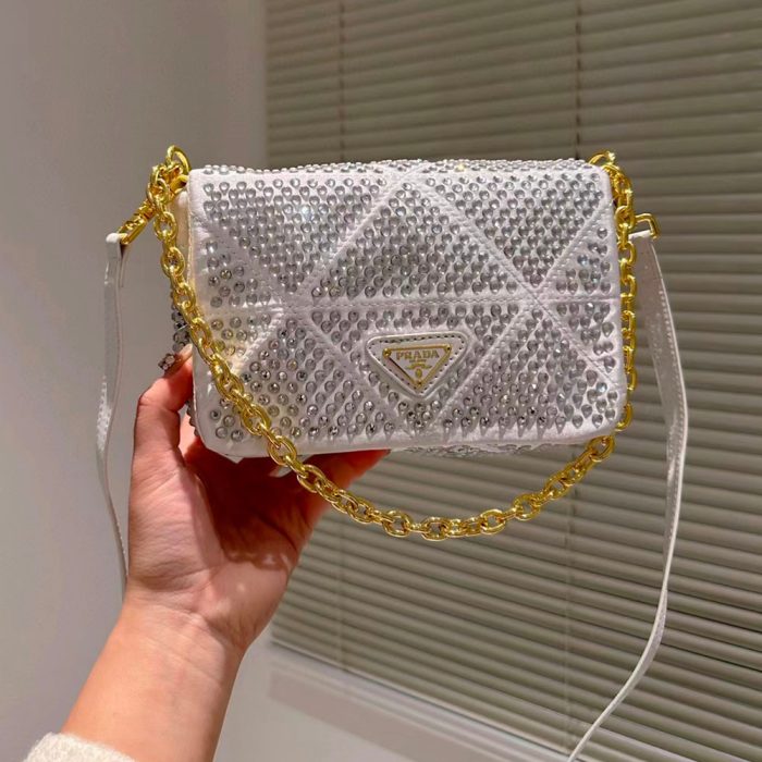 Prada Square Diamond Bag(Perfect Replica) - Image 5