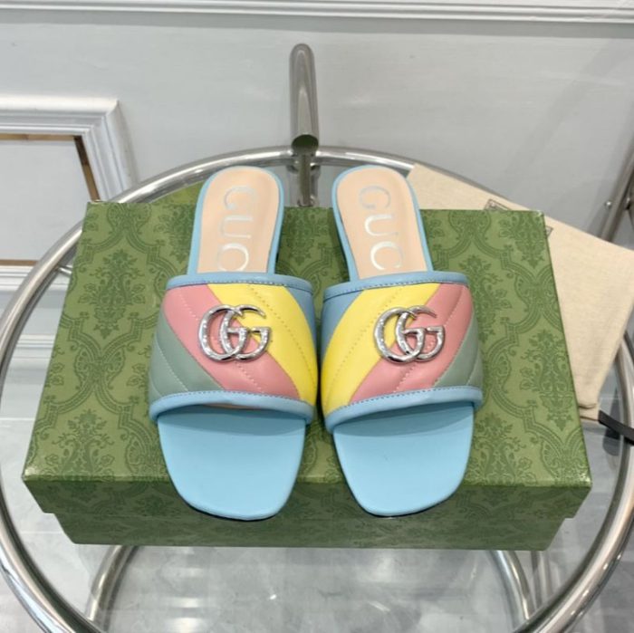 Gucci Double G Slide Sandal 619893 (Perfect Replica) - Image 7