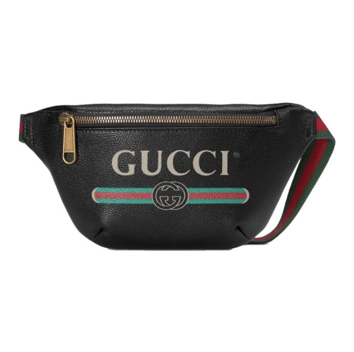 Gucci Leather Waist Bag(Perfect Replica)