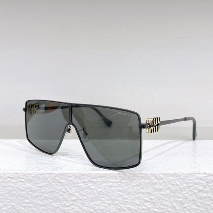 MIU MIU Thin Metal Mirror legs Sunglasses Top quality (Perfect Replica) - Image 4