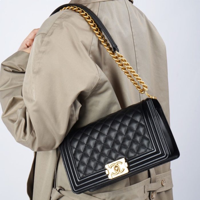 Chanel Large Boy Flap Bag (Perfect Replica) - Image 3