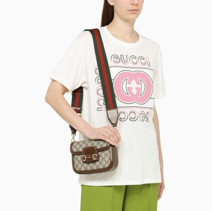 GUCCI 1955 Horsebit Shoulder Bag Mini(Perfect Replica) - Image 3