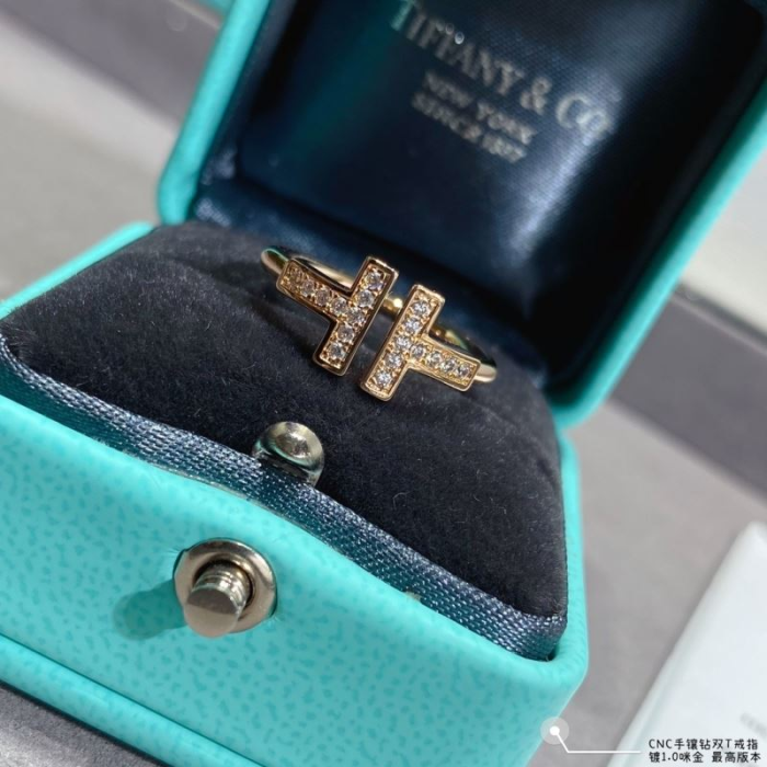 Tiffany Double T Diamond Ring - Image 3