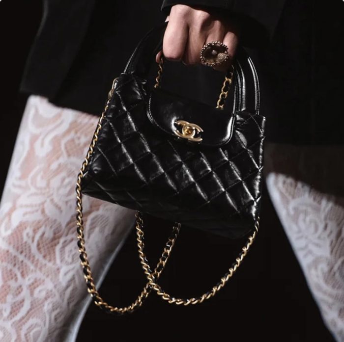 Chanel 23K Kelly Chain Handle Calfskin Handbag(Perfect Replica) - Image 3