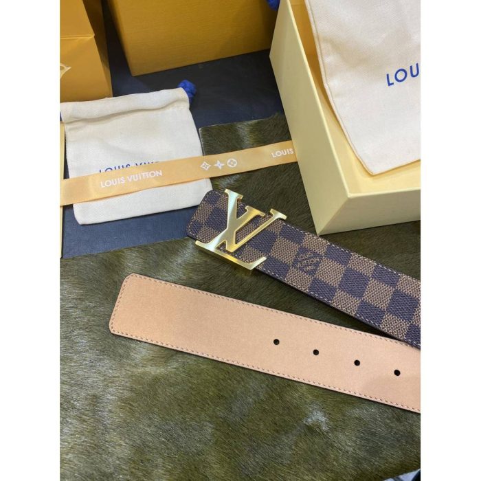 LV Classic Sand Bottom Louis Men's Belt 40 MM - Image 3