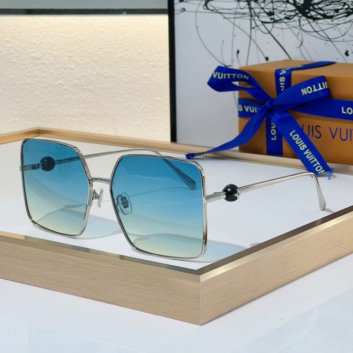 Louis Vuitton LV Elegant Fashion Personality sunglasses Top quality (Perfect Replica) - Image 3