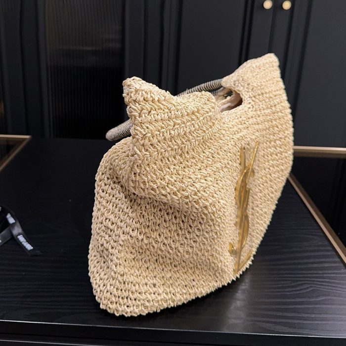 Saint Laurent YSL Straw Hand Shoulder Bag (Perfect Replica) - Image 2