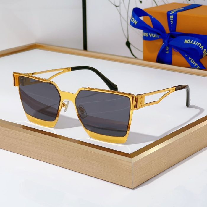 Louis Vuitton LV Hollow frame sunglasses Top quality (Perfect Replica) - Image 3