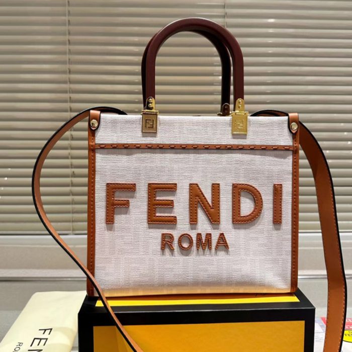 FENDI Sunshine Hot Stamping Bags Small(Perfect Replica) - Image 8