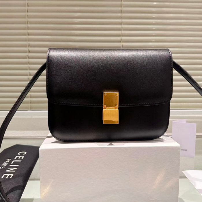 CELINE Liege Calfskin Box Flap Bag(Perfect Replica) - Image 6