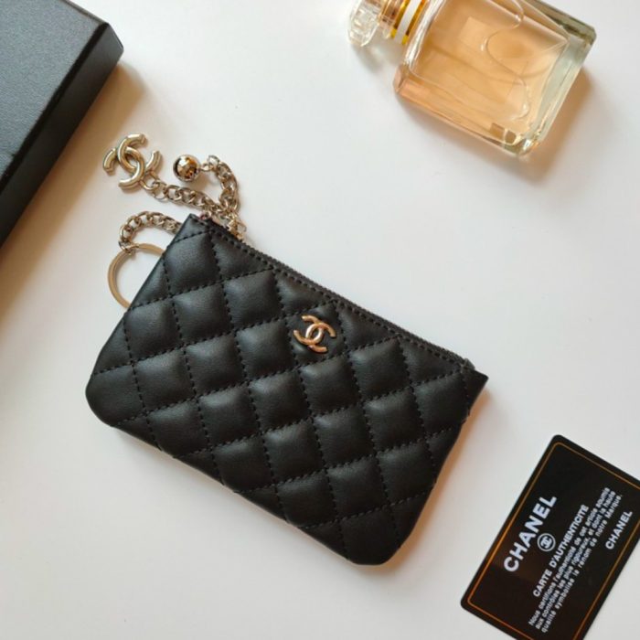 Chanel Pendant Zipper Coin Wallet(Perfect Replica) - Image 9