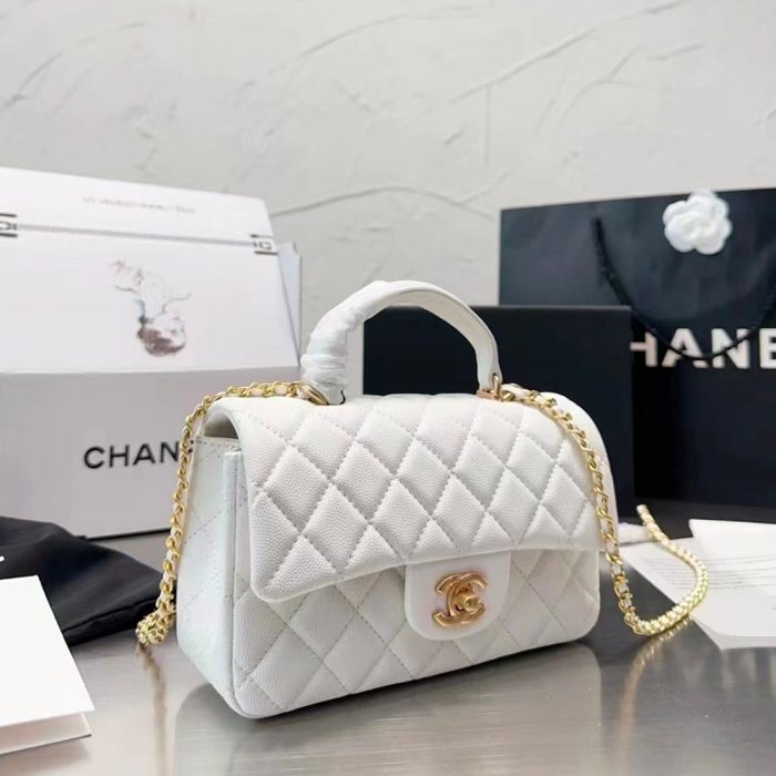 Chanel Caviar CF 20CM (Perfect Replica) - Image 4