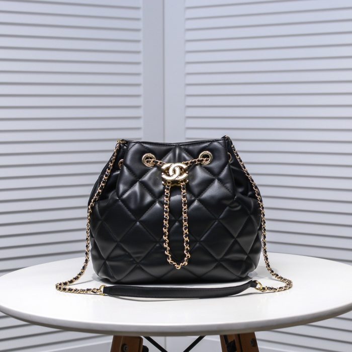 Chanel Bucket Bag Shoulder Crossbody Bag(Perfect Replica) - Image 4