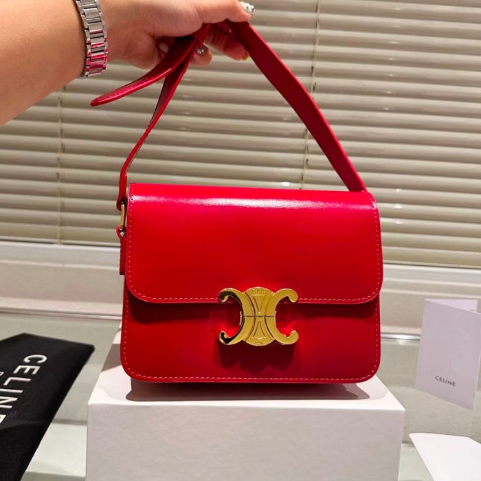 Celine Teen Triomphe Bag Small&Medium (Perfect Replica) - Image 6