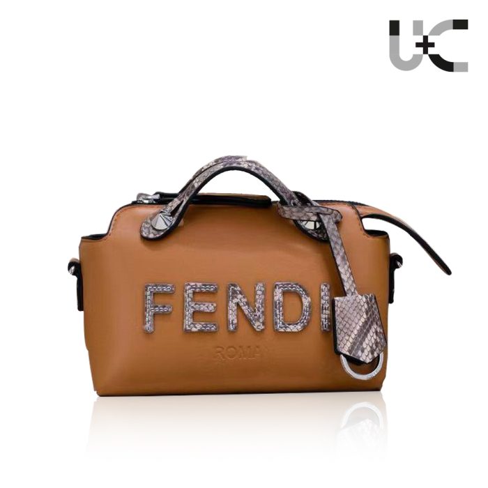 FENDI By The Way Mini Leather Boston Bag(Perfect Replica) - Image 2