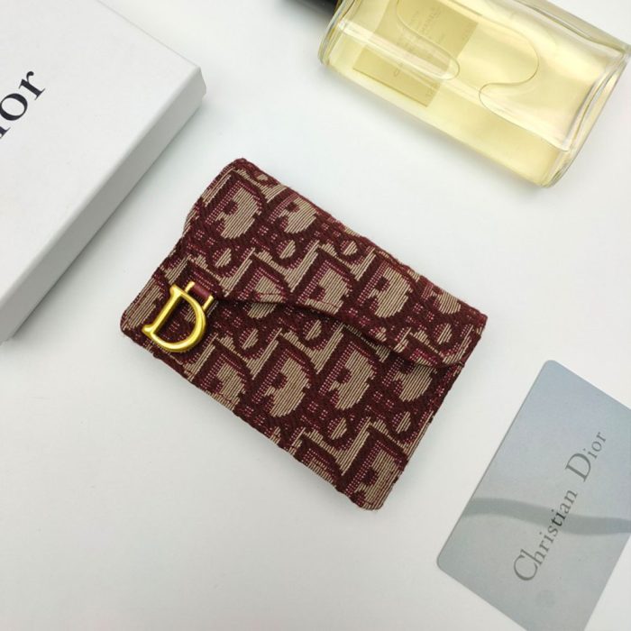 Dior Saddle Card Holder Wallet(Perfect Replica) - Image 4