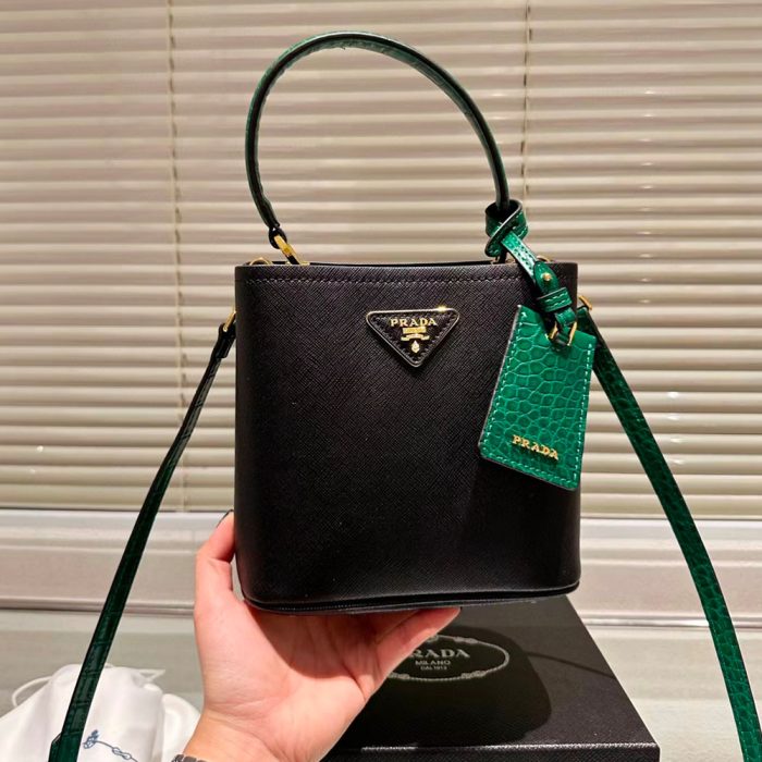 Prada Panier Handbag Saffiano(Perfect Replica) - Image 9