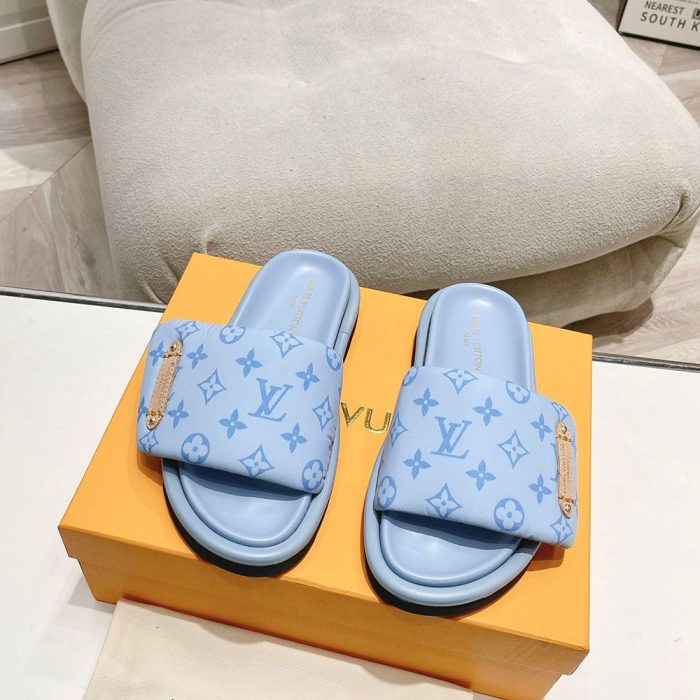 Louis Vuitton LV Pillow Comfortable Slide Sandals (Perfect Replica) - Image 9