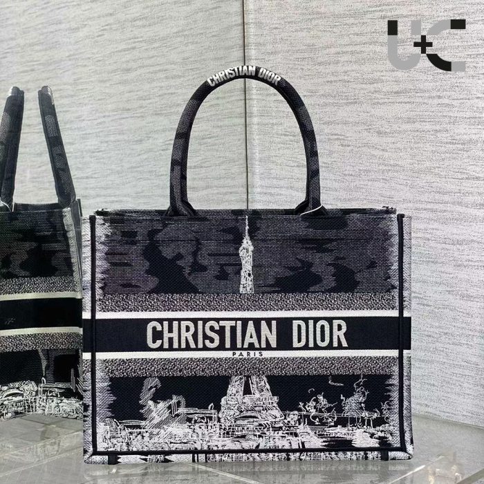 Dior Book Tote Paris Medium Bag(Perfect Replica)