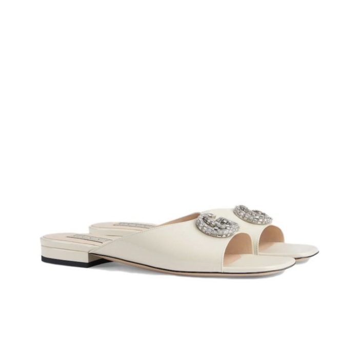 Gucci Leather Sandals Slide Sandal (Perfect Replica) - Image 2