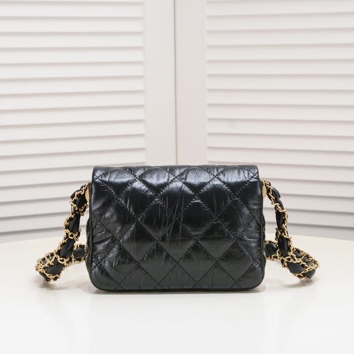 Chanel Hobo Wide Shoulder Strap Crossbody Bag Shoulder Bag(Perfect Replica) - Image 4