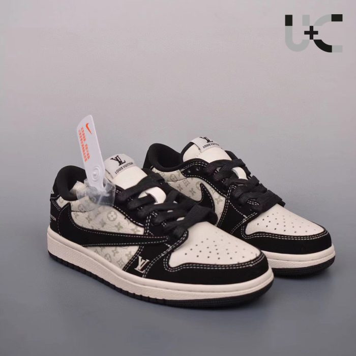 Fragment x TS x LV x Nike Air Jordan 1 Low(Perfect Replica) - Image 10