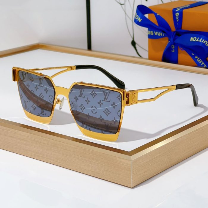 Louis Vuitton LV Hollow frame sunglasses Top quality (Perfect Replica) - Image 6