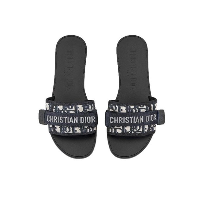 Dior DWAY Slide Slipper Sandals With Adjustable Type Slide Sandal (Perfect Replica) - Image 2