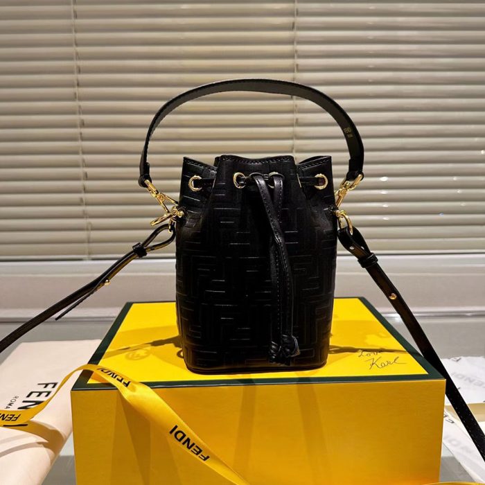 FENDI Mon Tresor Bucket Bag Mini(Perfect Replica) - Image 4