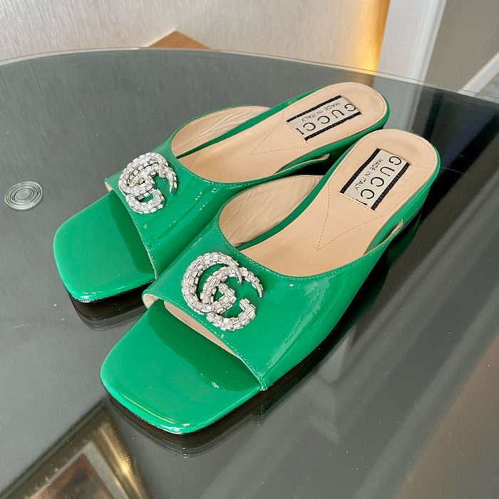 Gucci Leather Sandals Slide Sandal (Perfect Replica) - Image 6