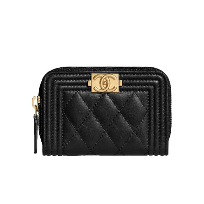 Chanel 21k LE BOY Zipper Wallet(Perfect Replica) - Image 2