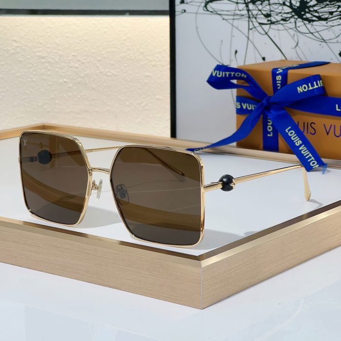 Louis Vuitton LV Elegant Fashion Personality sunglasses Top quality (Perfect Replica) - Image 6