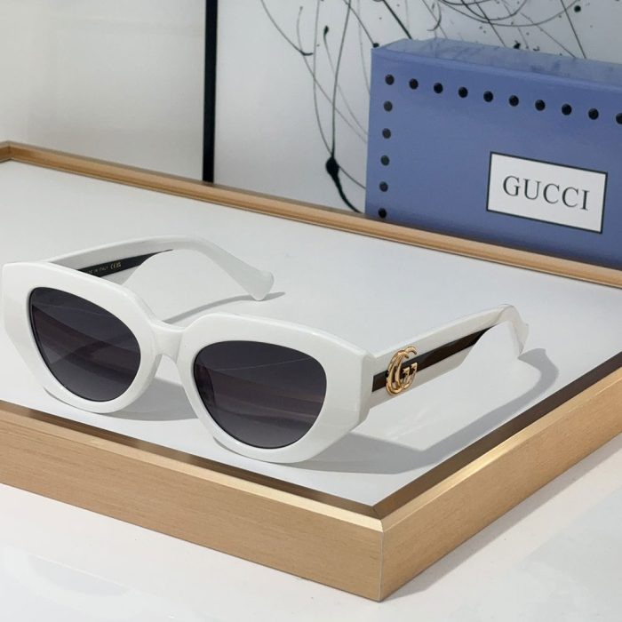 Gucci The legs are Decorated With the Signature Double G sunglasses Top quality (Perfect Replica) - Image 6