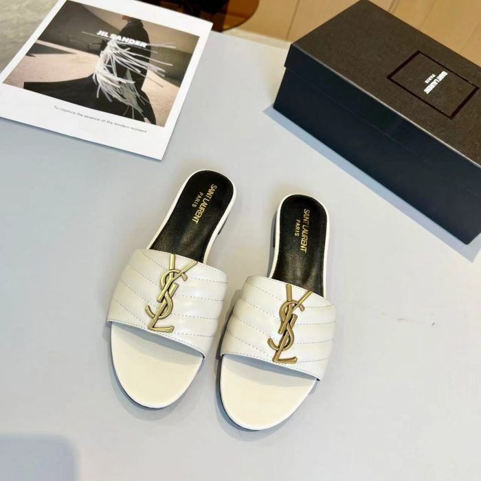 YSL Saint Laurent Gold Label Slippers (Perfect Replica) - Image 3