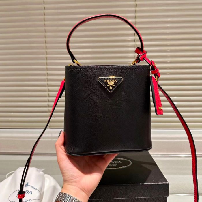 Prada Panier Handbag Saffiano(Perfect Replica)