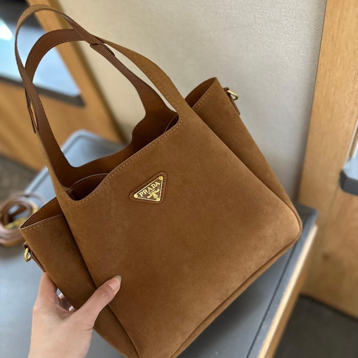 Prada Suede Mni Tote Ld44(Replica) - Image 9