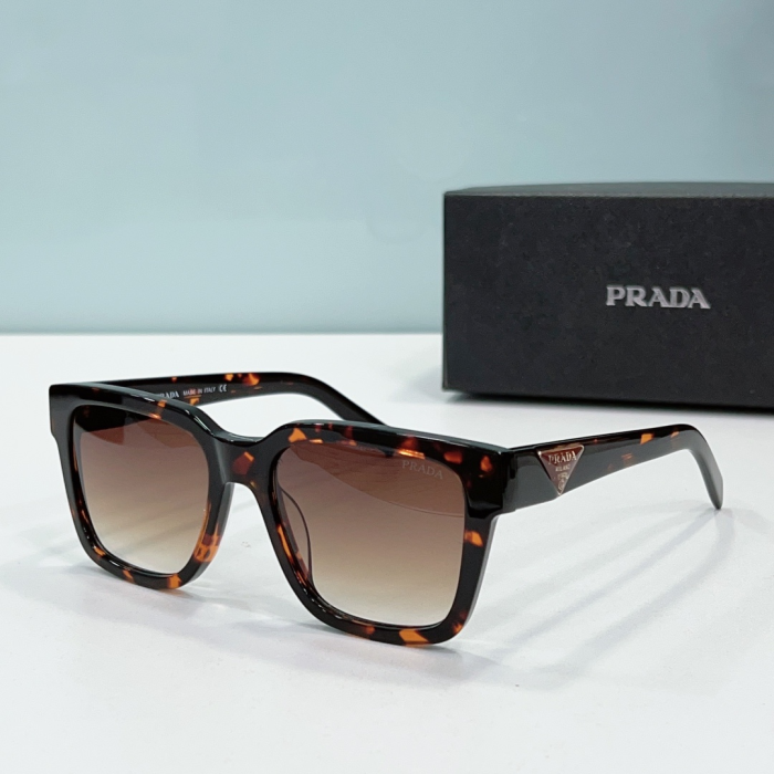 Prada Mirror leg Stereoscopic Sign sunglasses Top quality (Perfect Replica) - Image 7