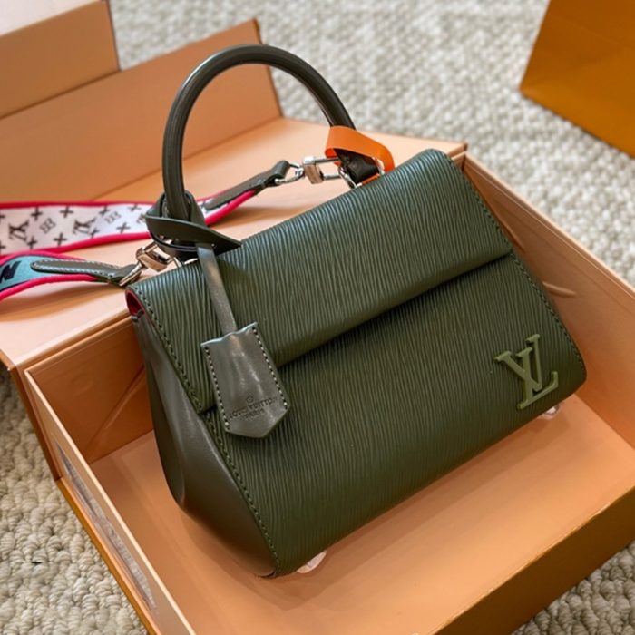 Louis Vuitton LV Cluny Grained Leather Shoulder Handbag (Perfect Replica) - Image 9