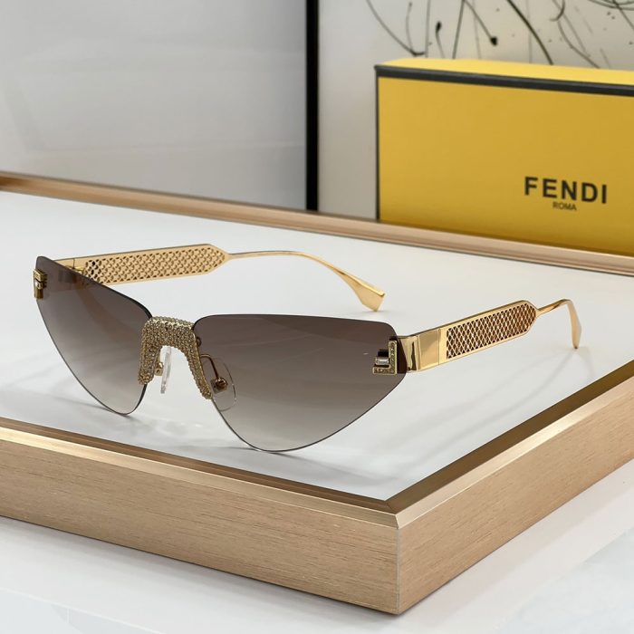 Fendi Frameless Design Sunglasses Top quality (Perfect Replica) - Image 6