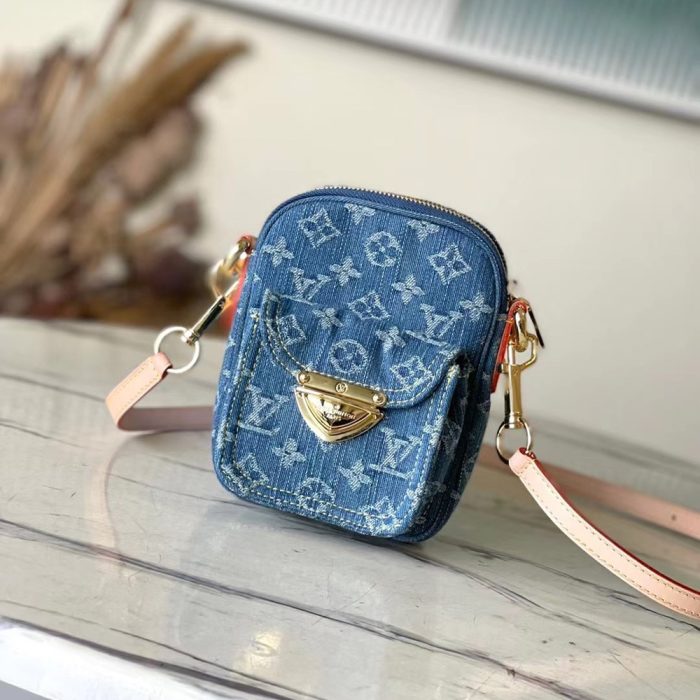 Louis Vuitton LV Zippered Shoulder Crossbody Bag M82948 Top quality(Perfect Replica)