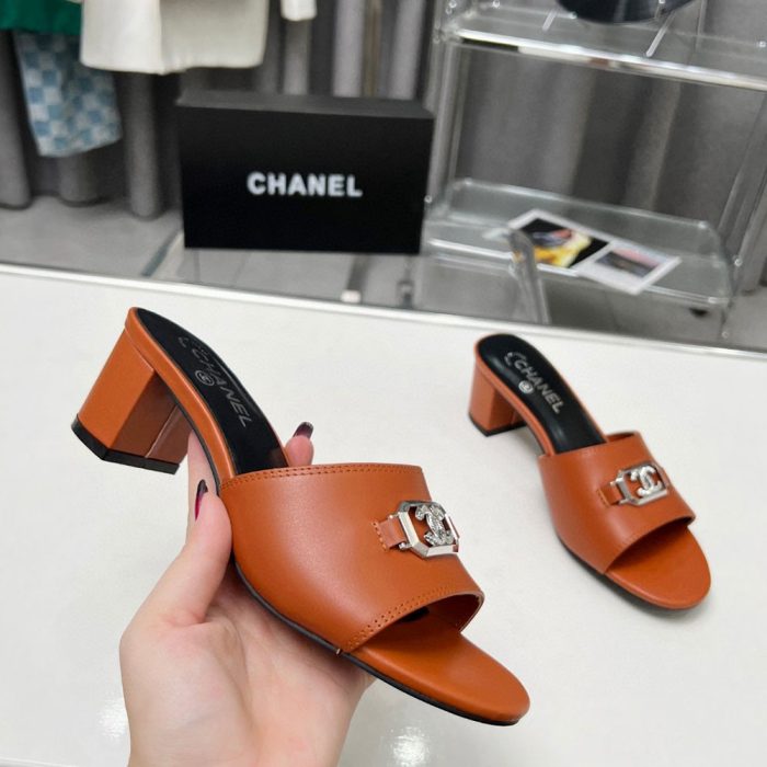 Chanel Flat Open-toed Flip-flops With Thick Heels Slide Sandal(Perfect Replica) - Image 6