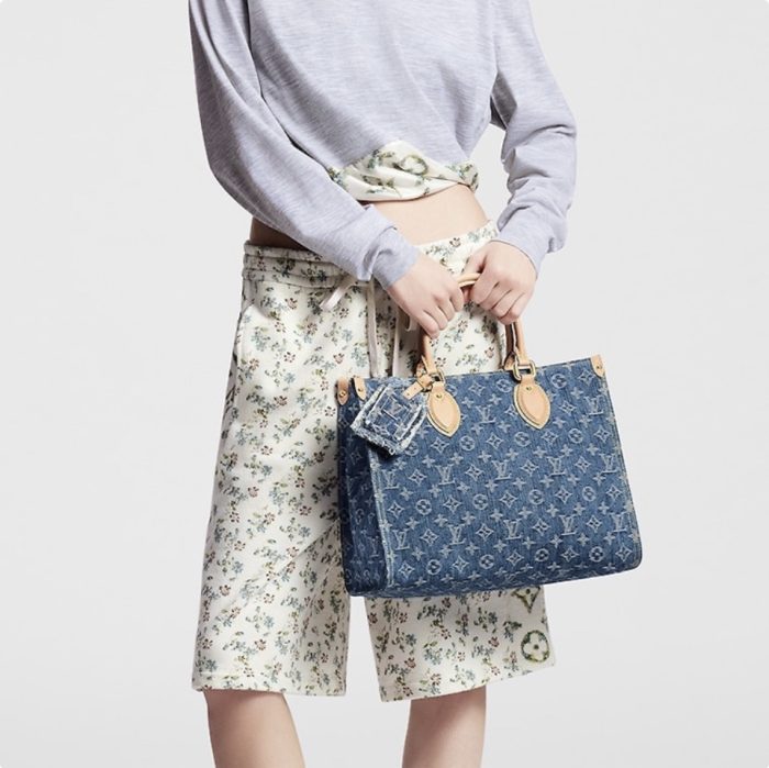 Louis Vuitton LV ONTHEGO Denim Bag M46871(Perfect Replica) - Image 2