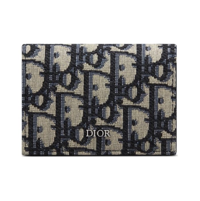 Dior Oblique Coin Card Holder Wallet(Perfect Replica) - Image 2